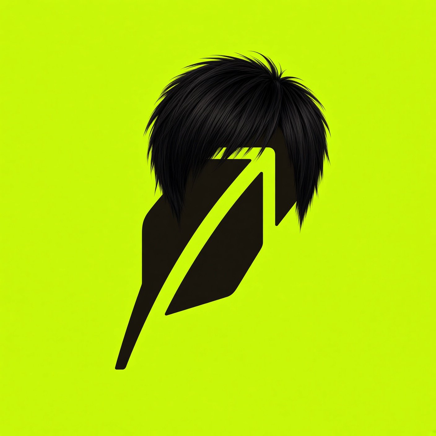 The Robinhood feather with emo hair